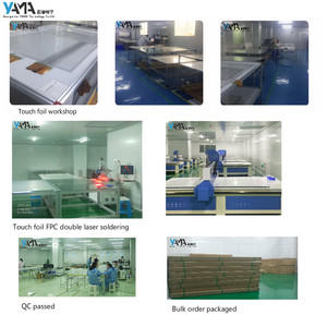 Thủy tinh trong suốt cảm ứng film15.6inch <span class=keywords><strong>LCD</strong></span> màn hình cảm ứng lá phim - Product Image 6