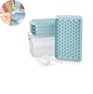 Nhà khúc côn cầu trên băng khuôn tự chế đá khối 2 lớp khúc côn cầu trên băng + hộp lưu trữ + và Xẻng nhỏ - Product Image 1