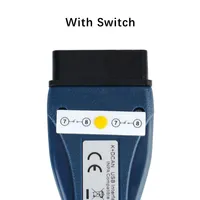Cable de Diagnóstico para Automóviles K+CAN FTDI FT232 con Chip INPA, Escáner OBD2 con Interruptor para BMW Serie E, E46, E60, E87, MINI R50