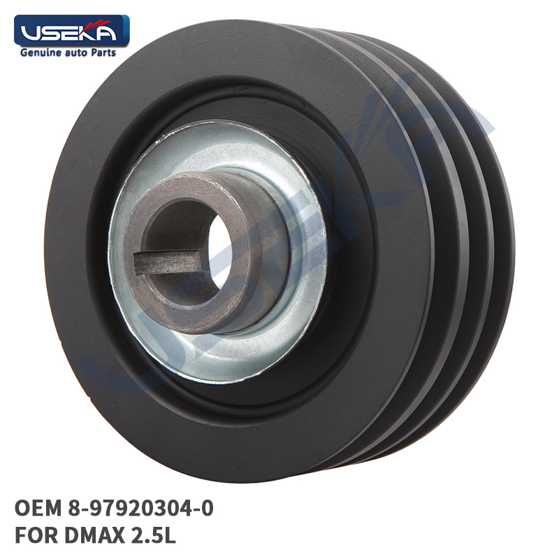 USEKA OEM 8-97361562-1 Crankshaft Damper Pulley for DMAX 2.5