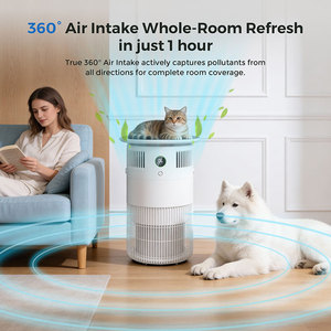 <span class=keywords><strong>Purificateur</strong></span> <span class=keywords><strong>d</strong></span>'<span class=keywords><strong>air</strong></span> domestique Airdog P50 avec affichage de l'IAQ et contrôle par application mobile pour l'asthme et les allergies - Product Image 2