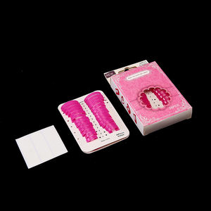 26 pièces/ensemble 10 tailles G Curve Shape Nail Protector Varnish Shield Finger Cover Spill-Proof French Stickers Manicure Nail Clips - Product Image 3