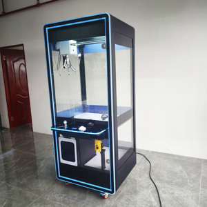 Máquina de grúa de garras personalizable al por mayor de fábrica, operada con monedas, juego de captura de regalos en inglés para centros comerciales, marca Mandi - Product Image 1
