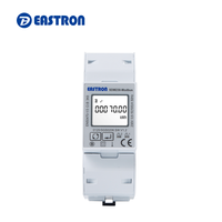 Compteur d'énergie multifonction monophasé approuvé SDM230 Modbus MID avec sorties RS485 et impulsions