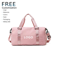 Bolsa de Viaje de Nailon de Gran Capacidad, a la Moda, al por Mayor, de Fábrica BSCI, con Logotipo Personalizado, Impermeable, Plegable, con Cierre de Cremallera, para Gimnasio y Ocio