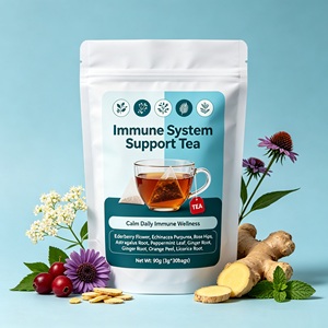 <span class=keywords><strong>Tisana</strong></span> per il Supporto del Sistema Immunitario, Miscela <span class=keywords><strong>di</strong></span> Sambuco, Echinacea e Astragalo per il Benessere Quotidiano e Stagionale - Product Image 1