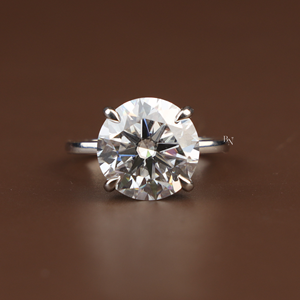 Bague de fiançailles en diamant de laboratoire de luxe pour femmes en argent, or 10 carats, or 14 carats, or 18 carats, 2 carats, bijoux de mariage raffinés - Product Image 1