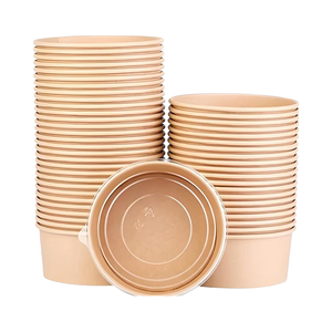 50パック25 OZ使い捨てランチボウル透明ふた付き電子レンジと冷凍庫で食事の準備に安全BBQの集まり - Product Image 1