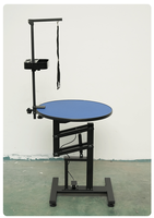Chaise de toilettage pour petits animaux de compagnie Lekang, réglable, en acier inoxydable, unité de toilettage électrique pour chiens