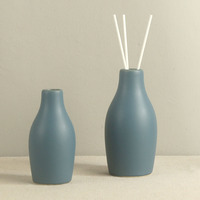 Diffuseur d'arômes en céramique écologique sans fumée de haute qualité, style européen simple, design de petit vase à fleurs pour la décoration de la maison