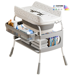 Fasciatoio Pieghevole Multifunzione 2-in-1 per Neonati: Cambio Pannolino e Massaggio per il Bagnetto - Product Image 3