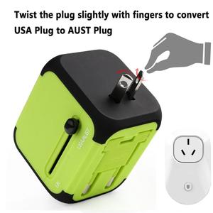 Adaptador <span class=keywords><strong>de</strong></span> viaje y el enchufe para la UE, ee.uu., AUS y estándar del Reino Unido, ideal para transnacional viajeros - Product Image 6
