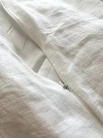 Literie 100 % lin pour lit King Size séparé, pour lits réglables, entretien minimal, idéale pour la décoration de studio urbain compact