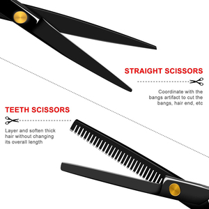 Set di <span class=keywords><strong>forbici</strong></span> per <span class=keywords><strong>capelli</strong></span> professione parrucchiere rasoio <span class=keywords><strong>pettine</strong></span> Kit barbiere taglio di <span class=keywords><strong>capelli</strong></span> diradamento <span class=keywords><strong>forbici</strong></span> <span class=keywords><strong>forbici</strong></span> barbiere taglio di <span class=keywords><strong>capelli</strong></span> Set - Product Image 4