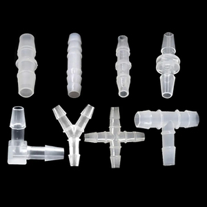 Slang Weerhaak Fitting Gelijke Prikkeldraad Kunststof Buis Joint Splicer Mender Adapter Voor Zuurstof <span class=keywords><strong>Tubing</strong></span> Pijp Huishoudelijke Brandstof Gas Vloeistof - Product Image 4