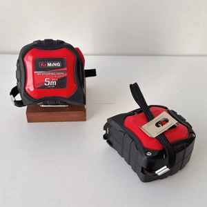 เทปเหล็กยืดหดได้สำหรับผู้รับเหมาล็อคอัตโนมัติยอดนิยมใช้วัดแบบดั้งเดิมพร้อมไม้บรรทัดพลาสติกระบบเมตริกและมิเตอร์ - Product Image 3