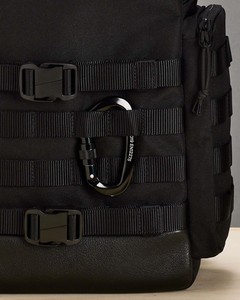 Factory Custom Tactical Style Oxford Genuine Vegan <b>Leather</b> Waterproof Laptop <b>Backpacks</b> with Nylon Lining for <b>Men</b> - Product Image 4