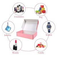 Boîtes d'Expédition Pliables de Luxe en Carton Ondulé avec Logo Personnalisé pour Colis
