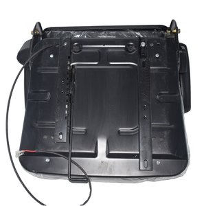 เบาะนั่งรถบรรทุกสีดำขนาด230*285มม. ปรับได้สำหรับรถยกและรถตักพร้อมเข็มขัดนิรภัยและที่วางแขน - Product Image 3