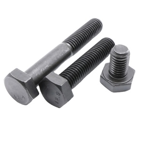 Boulon hexagonal en acier galvanisé Din933 boulons et écrous M4 M6 M8 Boulon Roscas 8.8 M12 M16 M18 Parafuso Sextavado M20 M24 pour toit de porte - Product Image 2