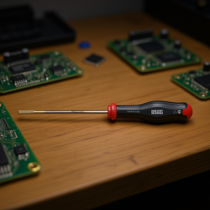 Destornillador D5AG 324 D con punta plana, herramienta de precisión para reparación de electrónica - Product Image 3