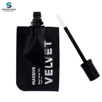 Emballage brillant à lèvres Mascara brosse, soins pour la peau, 50g 3.2g 3g, sac en plastique, pochette à bec personnalisé pour cosmétiques
