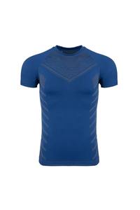 Maglia a Compressione da <span class=keywords><strong>Uomo</strong></span> Elasticizzata ad Asciugatura Rapida per Corsa e Basket, T-shirt a Maniche Corte Sportiva da Fitness <span class=keywords><strong>Aderente</strong></span> - Product Image 4