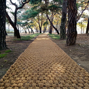 100% Eco Friendly Coconut Fiber Coir <b>Mat</b> <b>Roll</b> From Vietnam Brown Walkway Paving <b>Mat</b> Natural Coir Flooring 65kg Landscape Use - Product Image 1