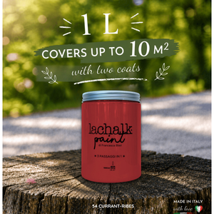 54 CURRANT 1lt LaChalk the evolution of <b>chalk</b> paint Where <b>chalk</b> meets resin: Hybrid <b>Chalk</b> Resin Paint made in Italy - Product Image 2
