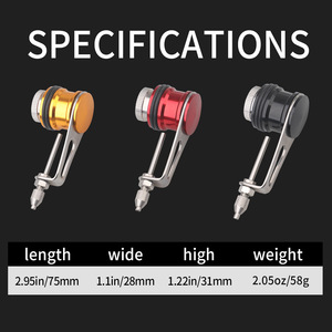 Nouveau Nœudeur FG PR en Aluminium Haute Précision 58g, Outil <span class=keywords><strong>de</strong></span> Nœudage GT en <span class=keywords><strong>Acier</strong></span> Inoxydable pour <span class=keywords><strong>Ligne</strong></span> Tressée PE - Product Image 2