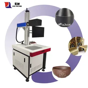 ZIXU in Indien verfügbar 15 W 3D-UV-Lasermarkiermaschine für Becher Metall Glas und Kunststoff Markierung mit hoher Präzision