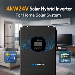 Convertisseur solaire <span class=keywords><strong>hybride</strong></span> 5,5 kW, convertisseurs solaires 4 kW, 24 V, nouveau produit à bon prix, convertisseur monophasé pour système d'énergie solaire - Product Image 2
