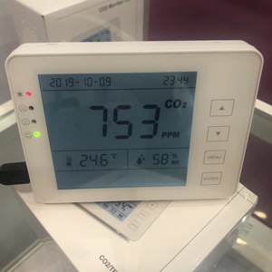 Medidor de temperatura e umidade do ar inteligente, alta sensibilidade, monitor interno de co2, detector do monitor do ar - Product Image 5