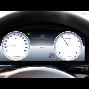 Route Factory 12.3-Inch IPS <b>USB</b> Car Digital Cluster for Mercedes Benz GLK NTG4.5 Speedometer <b>Plug</b>-and-Play Digital Meter - Product Image 6