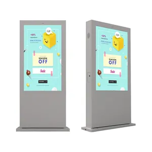 Totem Trong Nhà Dẫn Màn Hình Hiển Thị Giá Màn Hình Lcd 55 Quảng Cáo Ngoài Trời 75 Inch Tầng Thường Vụ Kỹ Thuật Số Biển Kiosk