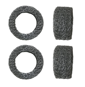 Stahldraht-Fellentferner und Kesselentkalker, neuwertiger Zustand, Edelstahl-Netzkern - Product Image 1
