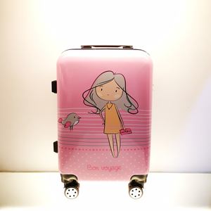 Valigia Trolley Personalizzata in ABS PC con Guscio Rigido, Stampa Colorata e Serratura - Product Image 2