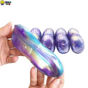 JITENG Slime de Colores Mezclados, Arcilla de Cristal, Juguetes DIY de Rodajas de Frutas y Huevos, <span class=keywords><strong>Plastilina</strong></span>, Juguete Antiestrés, Juguete Educativo, Regalo - Product Image 3