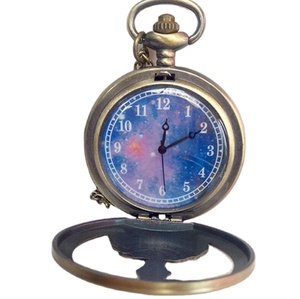 <span class=keywords><strong>Montre</strong></span> de poche rétro en bronze avec chaîne pendentif, quartz, petit prince, boîtier de <span class=keywords><strong>montre</strong></span> 47 mm, <span class=keywords><strong>montre</strong></span> de poche creuse - Product Image 2