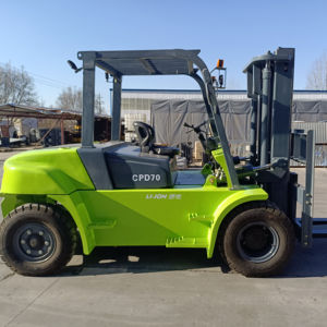 YangFT K Series Batería de litio Batería de plomo-ácido 7ton CPD70 Carretilla elevadora eléctrica Precio de fábrica barato - Product Image 1