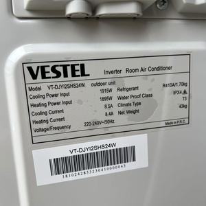 VESTEL Home Split Air Conditioners 24000btu 2 Ton EU Standard Energy Saving Tropical 61 Degrees Working Temperture Home Split Ai - Product Image 5