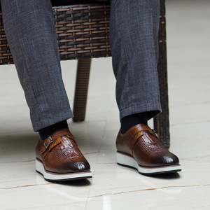 Sh10717a Zapatos de vestir caros de cuero de vaca para hombres 45 46 47 zapatos de gran tamaño para hombres - Product Image 1
