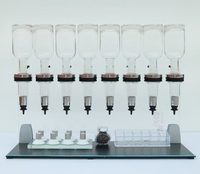 Machine de remplissage de flacons de parfum manuelle professionnelle à 12 têtes, mesure précise pour bar et boutique