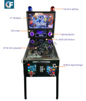 Nouvelle Offre Spéciale 49 pouces 4K 60hz Full Force Feedback Digital Classic Coin Operation Virtual Pinball Game Machine
