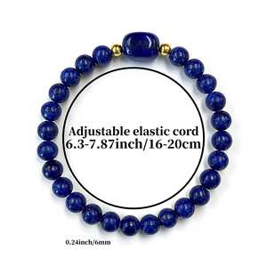 Collection de Bracelets en Pierres Naturelles en Forme de Cœur, Perles de Gemmes, Vente Chaude, Cadeau, En Stock, Vente en Gros, OEM, Faible MOQ - Product Image 6