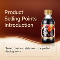 Pour les détaillants et les distributeurs, la sauce soja pour sashimi est idéale pour les sushis, les fruits de mer et les salades froides, style japonais, umami.
