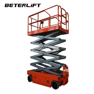 Elevador Hidráulico de Carga BETERLIFT, Elevador de Mercancías para Almacén, Elevador de Tijera Autopropulsado con Mesa Pequeña - Product Image 1