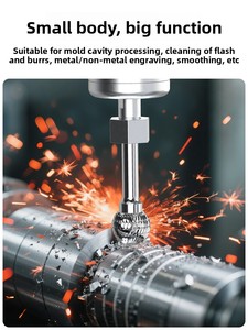 Độ cứng cao loại D <span class=keywords><strong>Carbide</strong></span> Rotary Burr Set D3-16mm Tungsten <span class=keywords><strong>Carbide</strong></span> Rotary Burrs các tập tin quay cho chamfer và đánh bóng - Product Image 4