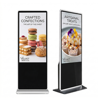 Pantalla BLUELIGHT YDH-H1001, Señalización Digital Interior y Pantalla para Videos HD, Kiosco Publicitario con Pantalla Táctil Vertical