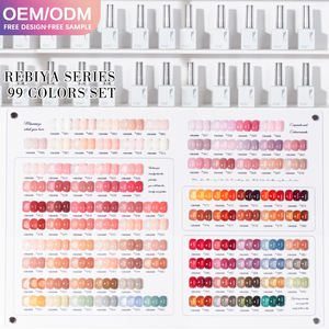 Nueva llegada de alta calidad, juego de esmalte de uñas de Gel UV, hielo transparente, té de la leche desnuda, gelatina de Jade, rosa, LED Soak-Off, esmalte de Gel de gelatina DIY - Product Image 4